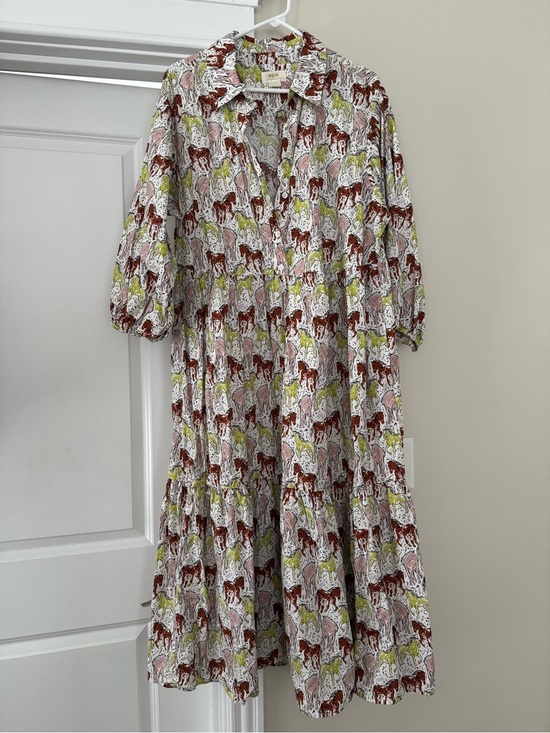 Mauve Dresses & Skirts - Anthropologie Mauve Bettina shirt dress